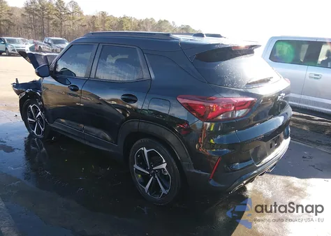 2022 Chevrolet Trailblazer Fwd Rs z USA, uszkodzony, nr VIN KL79MTSL2NB038570